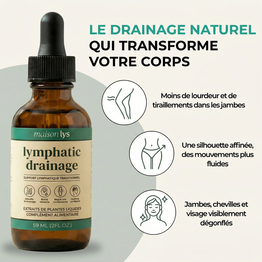 Gouttes Bien-Être Drainage Lymphatique