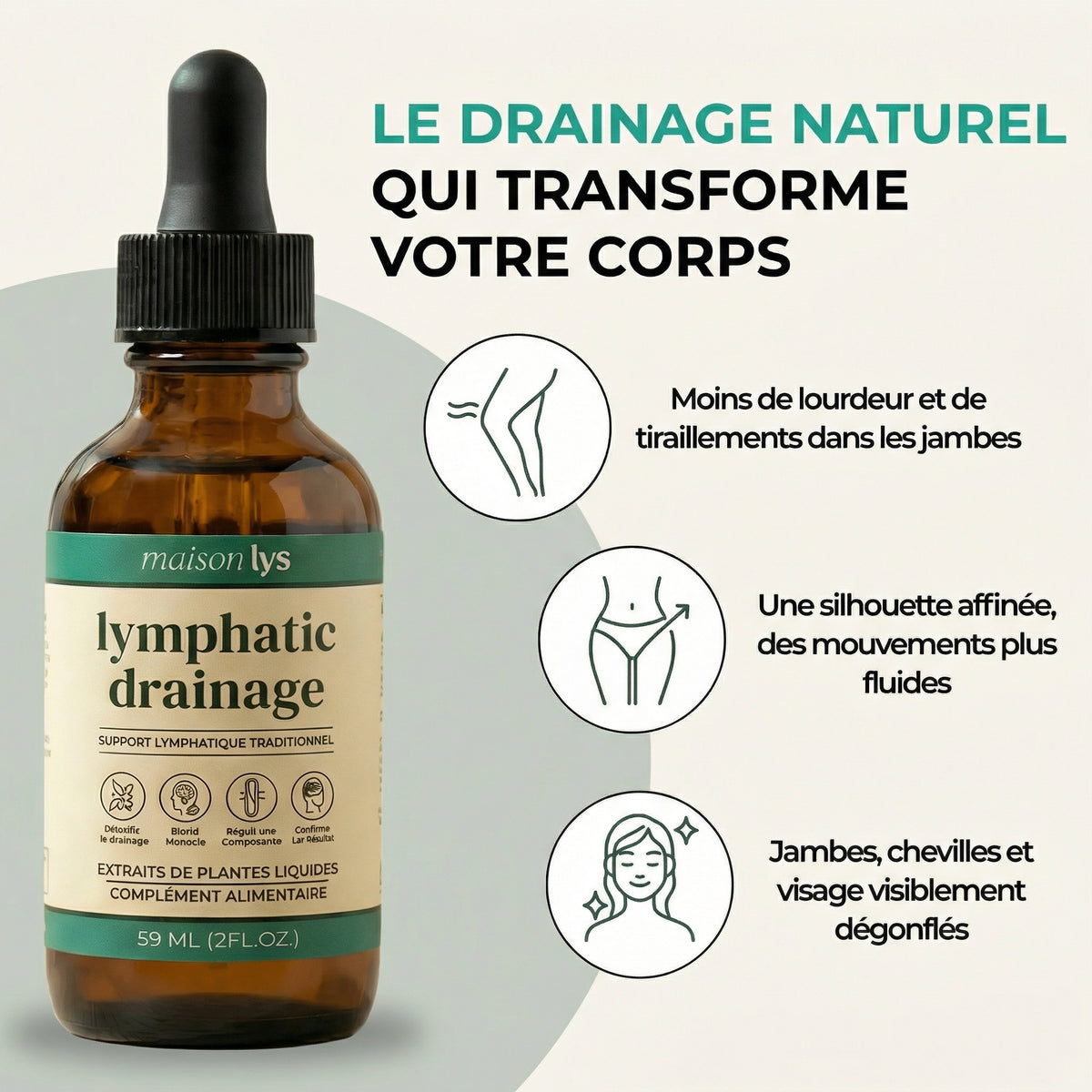 Gouttes Bien-Être Drainage Lymphatique