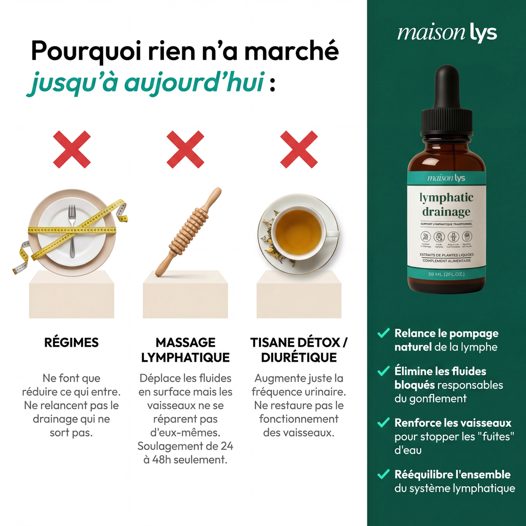 Gouttes Bien-Être Drainage Lymphatique