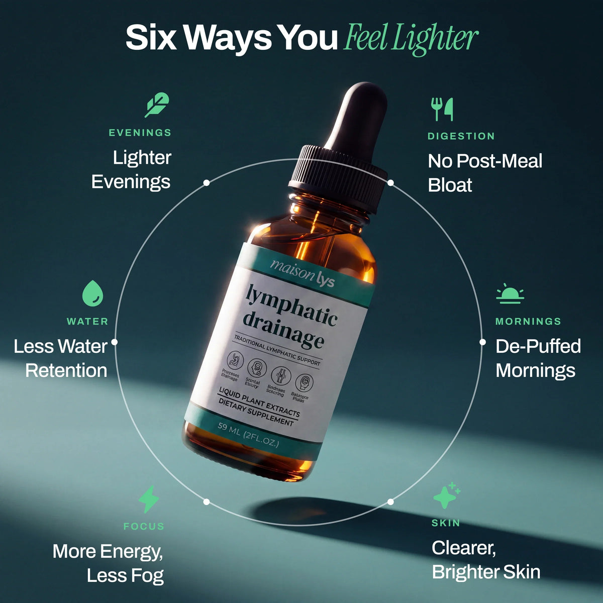 Six ways you feel lighter